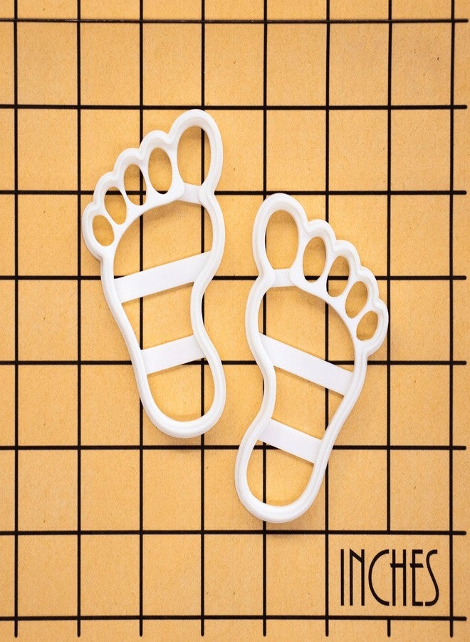 BAKERLOGY Cute Footprints Cookie Cutter - Detailed Biscuit Cutter Design for Baking and Crafts, ideal on fondant, dough, clay - Image 4