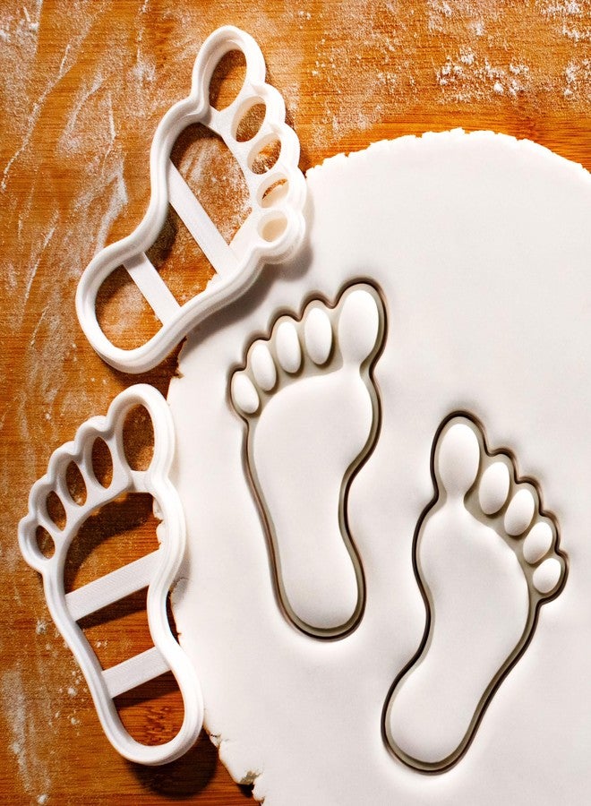 BAKERLOGY Cute Footprints Cookie Cutter - Detailed Biscuit Cutter Design for Baking and Crafts, ideal on fondant, dough, clay - Image 2