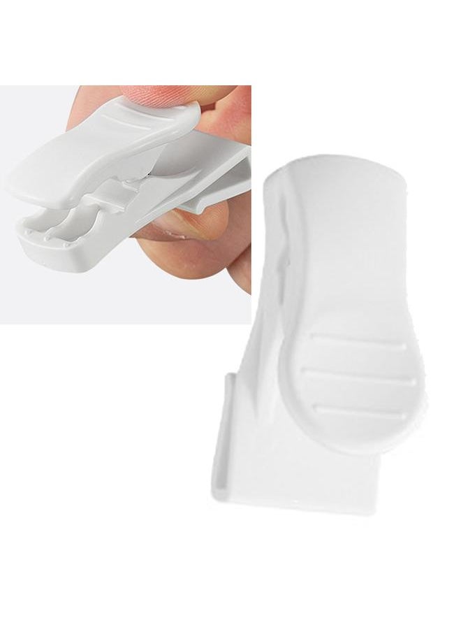 Thoraya Refrigerator Door Bin Organizer Clip Multipurpose Mustard Sauce Condensed Milk Tube Fridge Storage Retainer Clamp  - Image 4