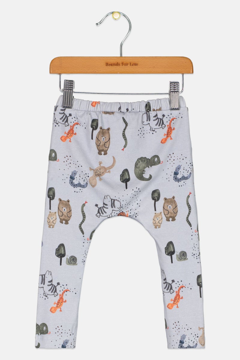 NAME IT Toddlers Boy Allover Print Drawstring Pants, Multicolor - Image 2