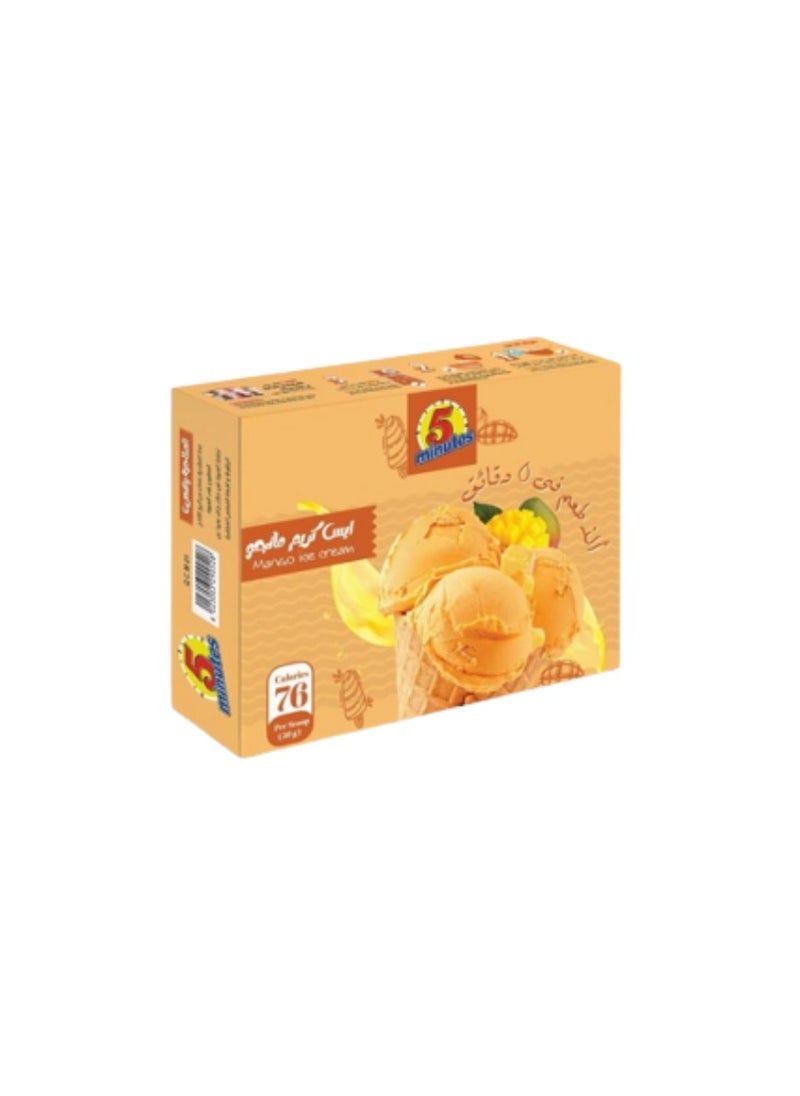 5 minutes - Mango Ice Cream Mix 75g - Image 1