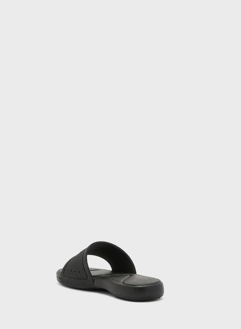 LACOSTE Kids Logo Slides