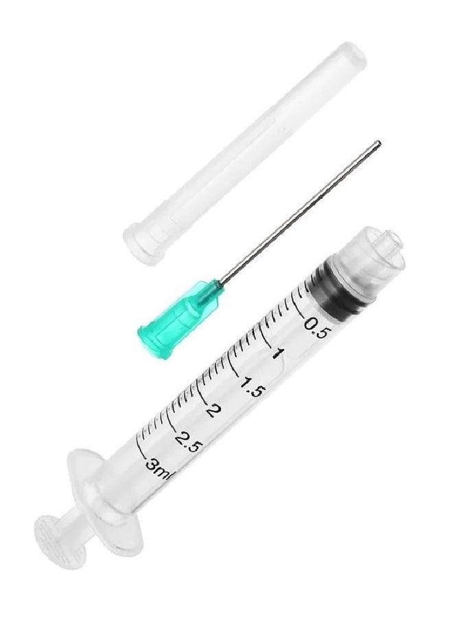 Generic Medical Disposable Syringe 3 ml With Needle, Individually Sealed (Box 100 Pieces)  - Image 3