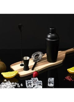 RANK Black stainless steel cocktail shaker  - Image 2