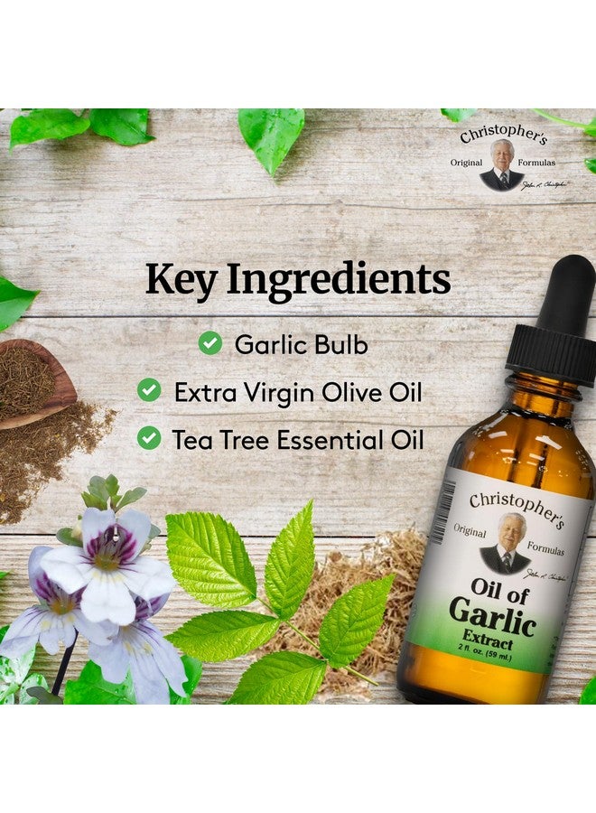 كريستوفر أوريجنالز فورميولاز زيت مستخلص الثوم من كريستوفرز أوريجينال فورميولاز، 2 أونصة - عبوة من قطعة واحدة - مكمل عشبي فاخر - زيت ثوم سائل نقي ومعصور على البارد | استخدامات متعددة - Image 3
