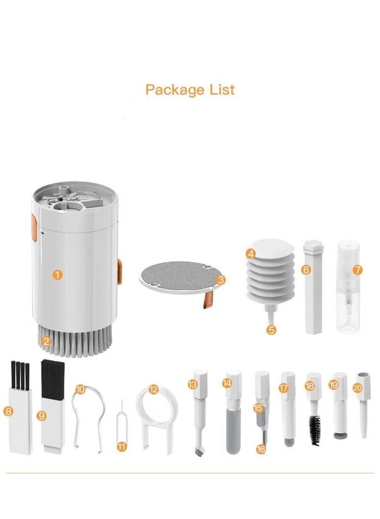 Multifunctional Cleaning Kit for Earbuds Phone Keyboard Laptop PC Monitor Camera Watch - Image 3