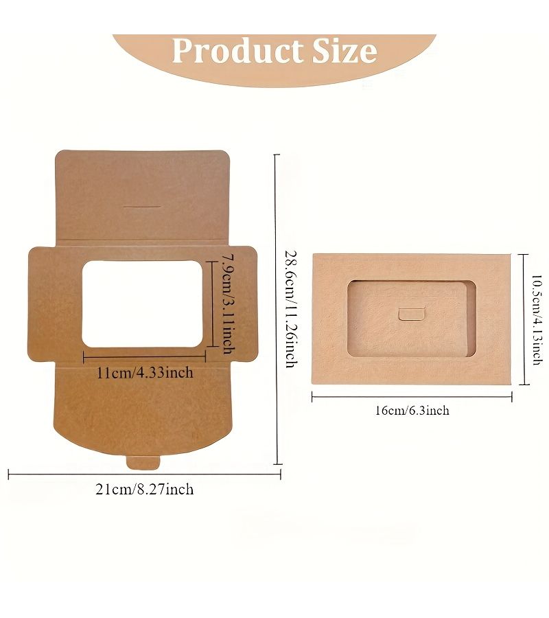 25pcs White Paper Gift Card Envelopes With Transparent Window For Wedding Invitations Thanksgiving Invites And Business Cards - Image 2