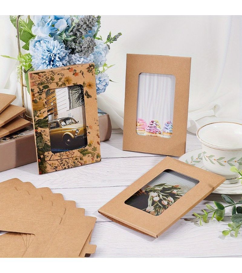 25pcs White Paper Gift Card Envelopes With Transparent Window For Wedding Invitations Thanksgiving Invites And Business Cards - Image 1