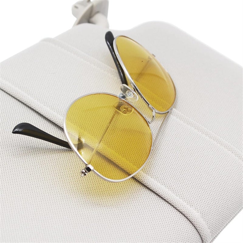 QASULER Sun Visor Panel with Makeup Mirror for Nissan Tiida - Image 3