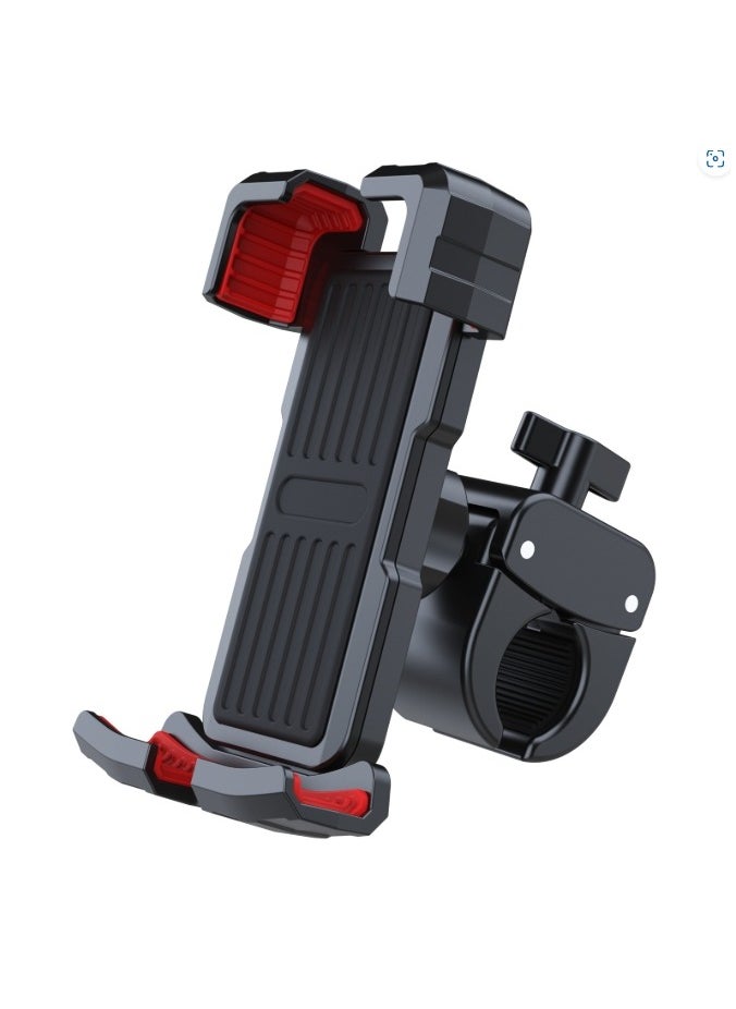 Generic Riding Stand, Bicycle Phone Holder, Motorcycle Navigation Electric Bike Holder, Suitable For 4.5-Inch To 7.1-Inch Smartphones, Black  - Image 1