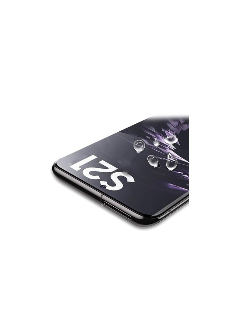 زجاج مقسّى لهاتف Samsung S21 - حافظة شفافة - Image 3