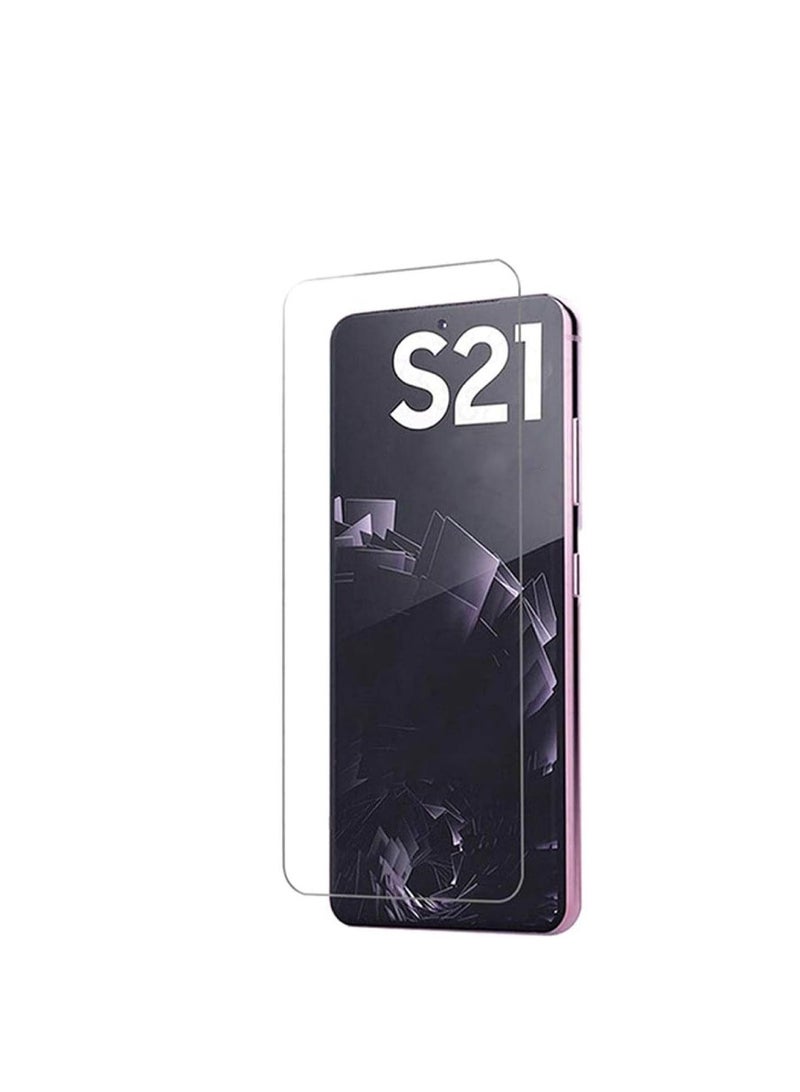 زجاج مقسّى لهاتف Samsung S21 - حافظة شفافة - Image 2