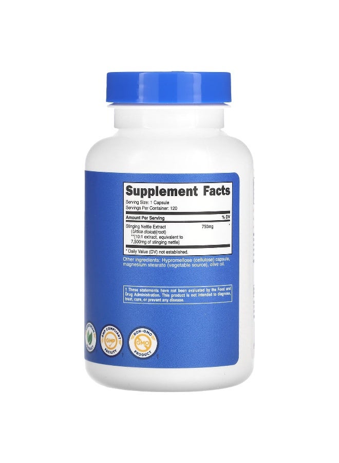 Nutricost نوتريكوست، مستخلص جذر القراص، 7,500 ملغ، 120 كبسولة - Image 2