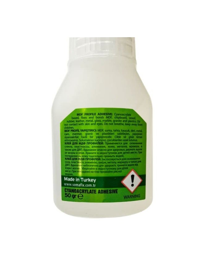 Somafix Universal Fast Adhesive with Activator – S663 – High-Strength MDF Glue for Wood, Metal, Glass, Plastic & Rubber – Dual Pack (Glue + Spray Activator) - Image 5