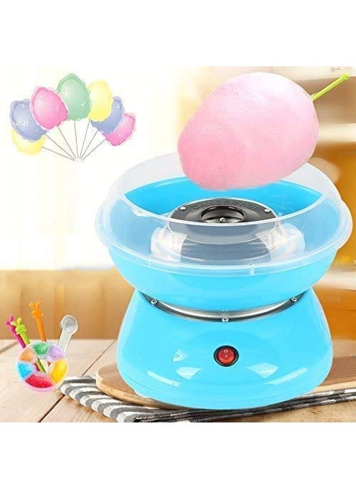 SEVIA Sevia Cotton Candy Maker Mini Sweet Automatic Cotton Candy Machine Hard and Sugar Free Countertop Floss Maker Home DIY Sweets Makers for Kids  - Image 1