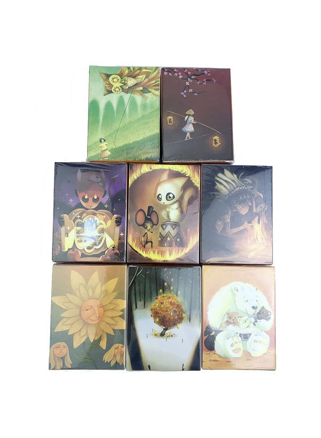 Bluejw Dixit Board Game Mat Playmat Words Full English Party Strategy Game Card Series - Image 5