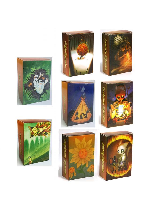 Bluejw Dixit Board Game Mat Playmat Words Full English Party Strategy Game Card Series - Image 4