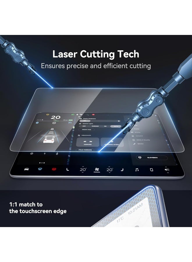 Tempered Glass Screen Protector For 2020-2021 Toyota Tundra 8" Touchscreen - Anti-Scratch & Shock Resistant