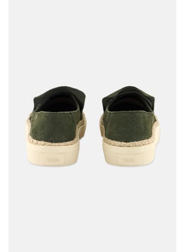 TOMS Women Sunset Suede Slip On Casual Shoes, Olive  - Image 3