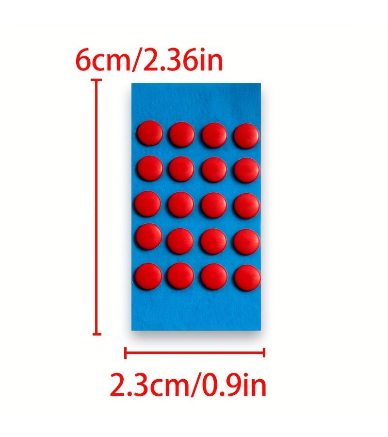 20 Pieces Black Mouse Feet Stickers Ultra Smooth Gaming Pad Compatible Bottom Grips - Image 4
