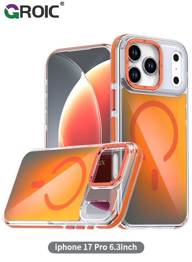 GROIC iPhone 17 Pro Case,iPhone 17 Pro Magnetic Case with MagSafe, Full Lens Protection,Case for iPhone 17 Pro,Shockproof Phone Cover for iPhone 17 Pro 6.3'',iPhone 17 Pro Phone Shell - Image 1