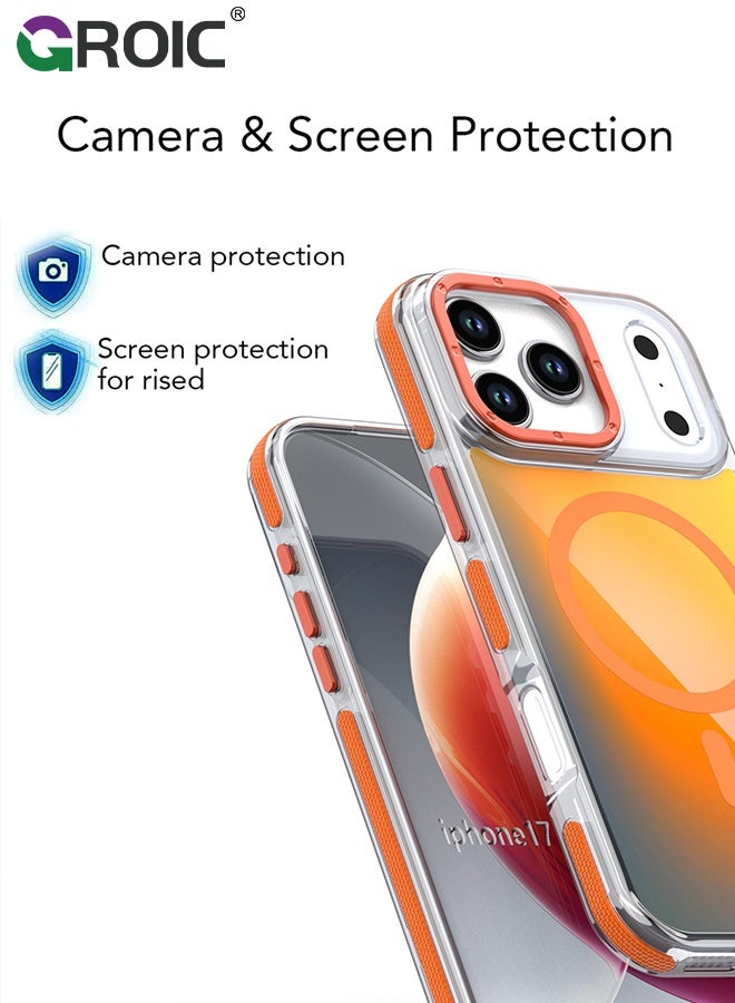 GROIC iPhone 17 Pro Case,iPhone 17 Pro Magnetic Case with MagSafe, Full Lens Protection,Case for iPhone 17 Pro,Shockproof Phone Cover for iPhone 17 Pro 6.3'',iPhone 17 Pro Phone Shell - Image 3