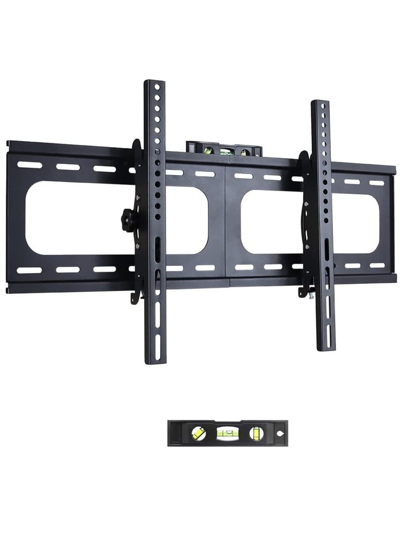 26" - 75" Fixed TV Wall Mount Bracket, Universal Tilt TV Heavy Duty Wall Mount Adjustable TV Stand for LED LCD OLED Plasma TV with Super Strong 50kg Weight Capacity VESA up to 700 x 400MM. - Image 1