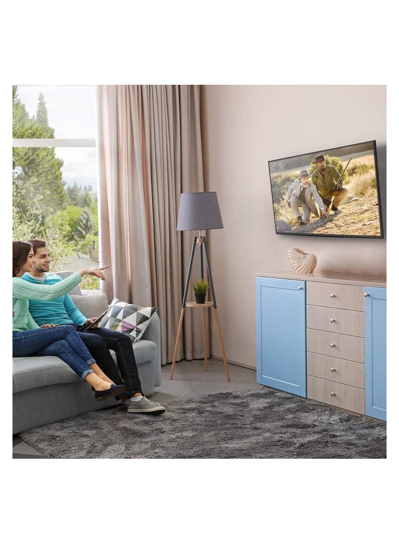 26" - 75" Fixed TV Wall Mount Bracket, Universal Tilt TV Heavy Duty Wall Mount Adjustable TV Stand for LED LCD OLED Plasma TV with Super Strong 50kg Weight Capacity VESA up to 700 x 400MM. - Image 4