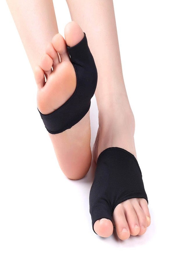 FILFEEL Bunion Corrector Sleeve, Stretchy Hallux Valgus Corrector and Bunion Relief Protector Sleeves, Big Toe Separator Sock (black) - Image 1