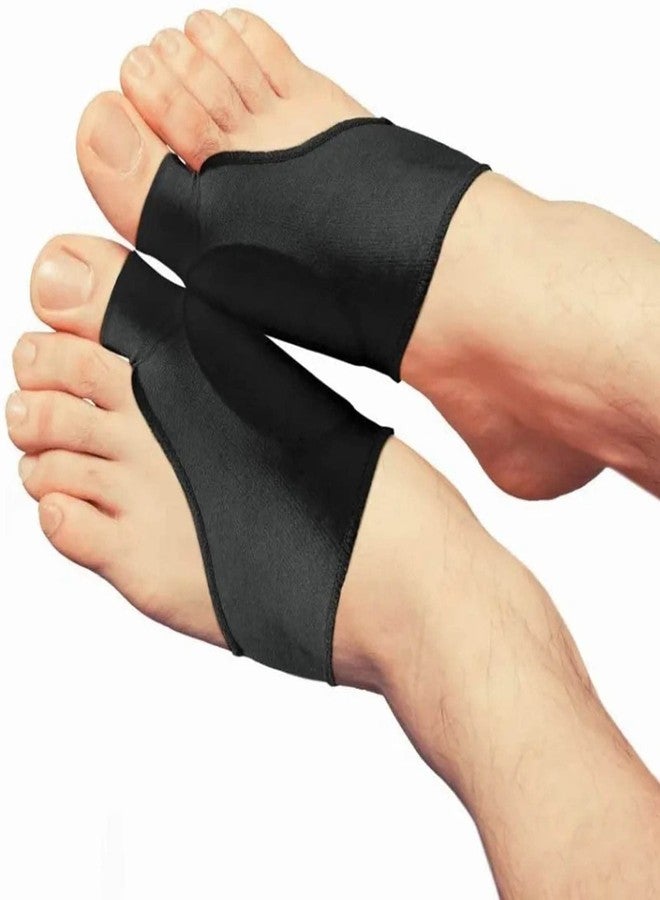 FILFEEL Bunion Corrector Sleeve, Stretchy Hallux Valgus Corrector and Bunion Relief Protector Sleeves, Big Toe Separator Sock (black) - Image 5