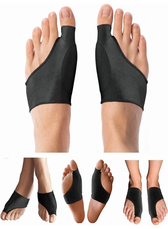 FILFEEL Bunion Corrector Sleeve, Stretchy Hallux Valgus Corrector and Bunion Relief Protector Sleeves, Big Toe Separator Sock (black) - Image 4