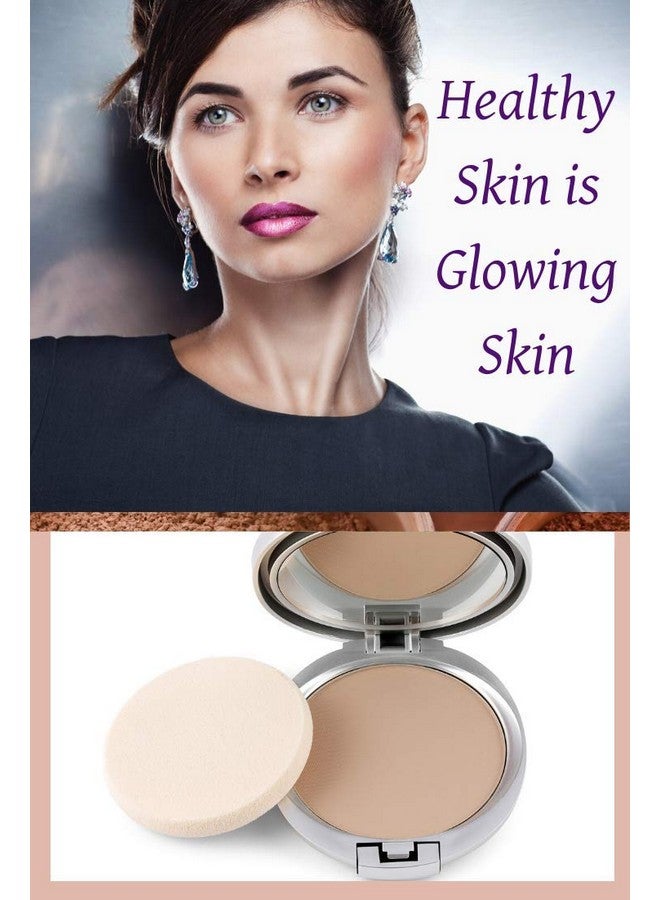 Ageless Derma Natural Mineral Makeup Foundation- A Healthy Full Coverage Vegan Pressed Powder. Made in USA (Bare Beige) - Image 3