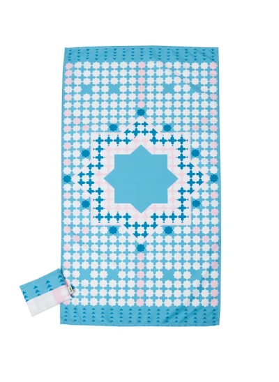 Sabr Sabr 'Marrakesh' Pocket Prayer Mat with Pocket Travel Pouch
