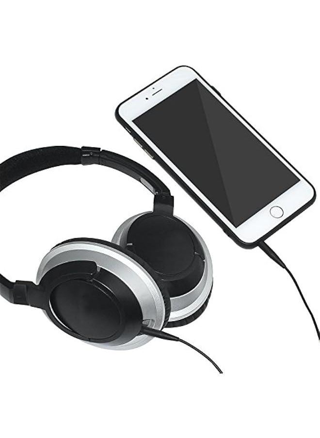 Generic - Replacement QC35 II Headphone Replacement Cord Cable Compatible Bose QuietComfort 35 (Series II),Bose On-Ear 2/OE2/OE2i/QC25/QC35/Soundlink/SoundTrue Wireless Headphones (Black) - Image 1