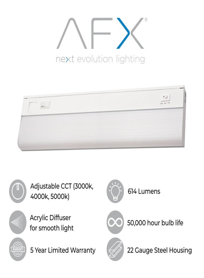 أفكس مصباح خزانة ملابس AFX 18 بوصة T5L LED - سلسلة سحب - أبيض - درجة حرارة لون قابلة للتعديل - Image 2