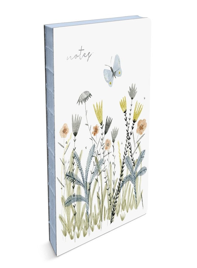 Studio Oh! Medium Hardcover Journal, Coptic Bound Lay Flat Writing Journal, Hardcover Journal Travel Notebook, Professional Notebook, 192 Lined Pages, 100 GSM Paper, Wildflowers, 6.5" x 8.63" - Image 1