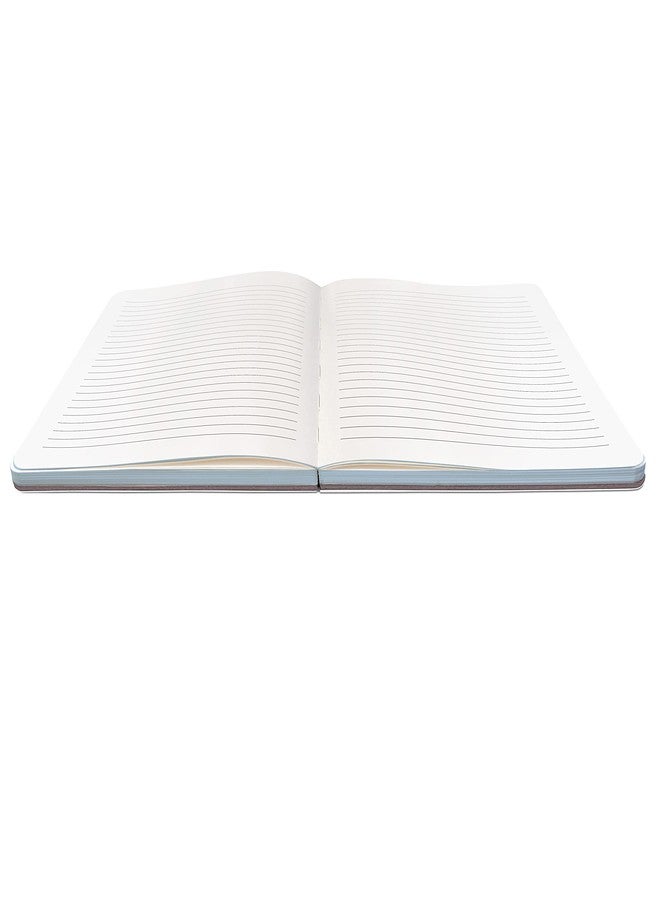 Studio Oh! Medium Hardcover Journal, Coptic Bound Lay Flat Writing Journal, Hardcover Journal Travel Notebook, Professional Notebook, 192 Lined Pages, 100 GSM Paper, Wildflowers, 6.5" x 8.63" - Image 5