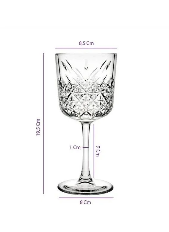 Paşabahçe Timeless 4-Piece Red Wine Glass 440276