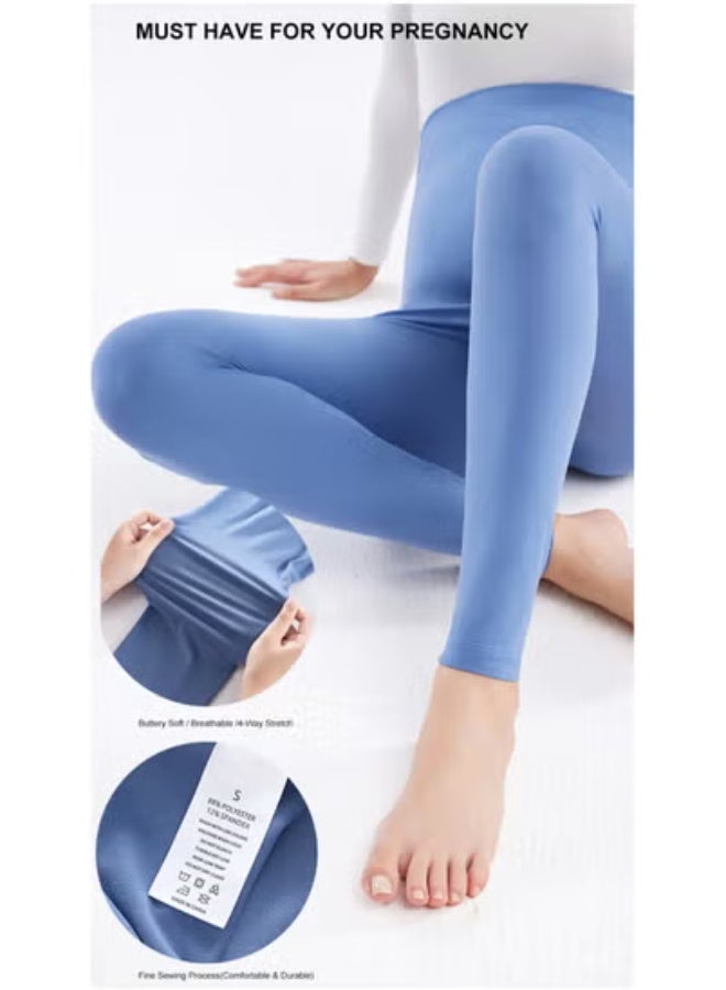 RedMapleTEK Pregnant Women Wear 3 Pieces Of Seamless Yoga Pants For Spring and Autumn  - Image 5