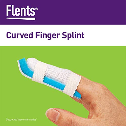 Flents Finger Splint, Supports and Protects Fingers, Comfortable Fit Designed to Protect Finger, Value Pack with 3 Assorted Sizes - Image 2