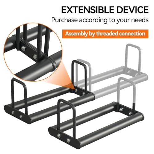 CYBEOE Weight Plate Rack for Home Gym - Weights Rack for Plates Use Singly or Combine Multiple Units | Olympic Weight Plate Rack Up to 660 LBS - New Model Bumper Plate Rack for Easy Plate Changes(1Unit) - Image 2