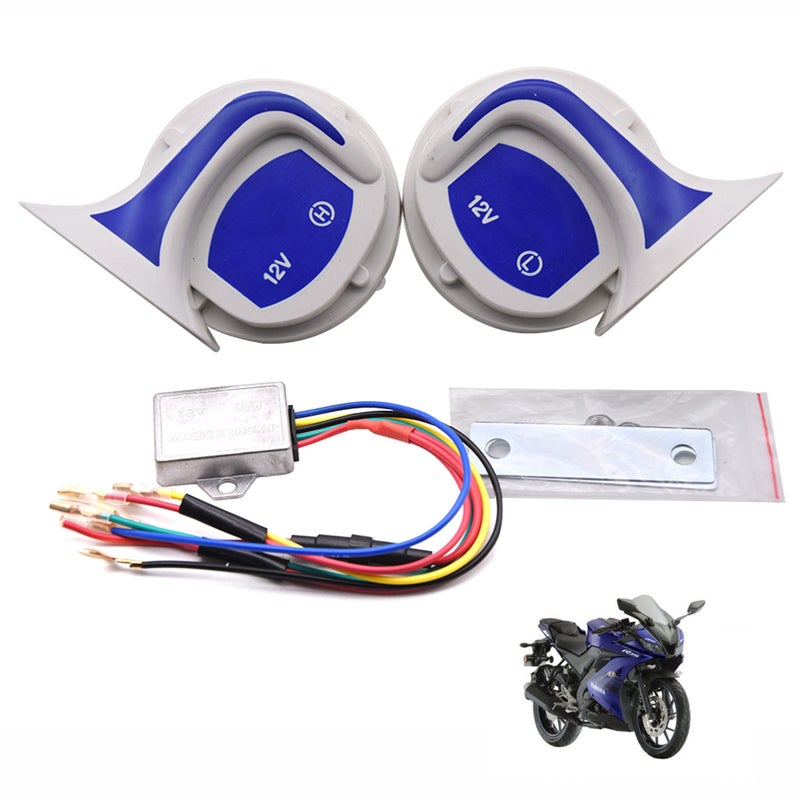 Asryd Mocc Horn 18 in 1 Digital Tone Magic Horn for Yamaha YZF R15 V3 (Set of 2) - Image 3