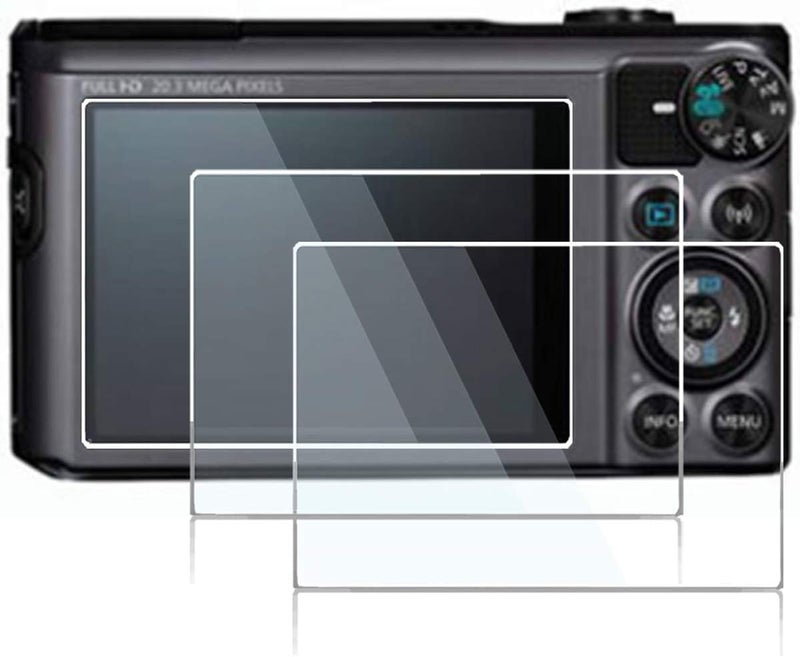 ShabeEat واقي شاشة متوافق مع كاميرا Canon Powershot sx740 hs sx730 hs الرقمية، زجاج مقسى مضاد للخدش، غطاء حماية صلب وشفاف من نوع Clera - Image 1