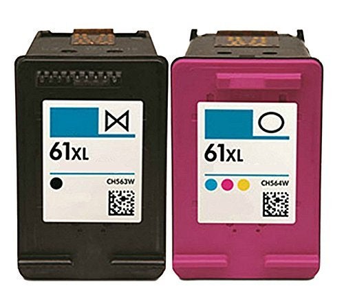 OCProducts Refilled Ink Cartridge Replacement for HP 61XL for Deskjet 1010 3050 2540 2050 Envy 4500 5530 Officejet 2620 Printers (1 Black 1 Color) - Image 4