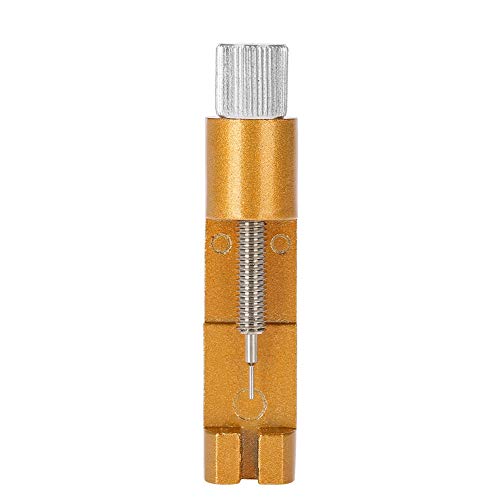 Salmue Watch Band Link Pin Remover Tool, Metal Bracelet Strap Pins Removal Device,Watch Band Strap Link Pin Adjuster Remover Repair Tool Accessory Kit for Watchmakers with 3 Extra Pins - Image 3