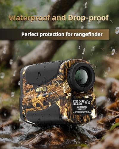 AOFAR HX-700N Hunting Range Finder 700 Yards Waterproof Archery Rangefinder for Bow Hunting with Range and Speed Mode, Free Battery, Carrying Case - Image 5