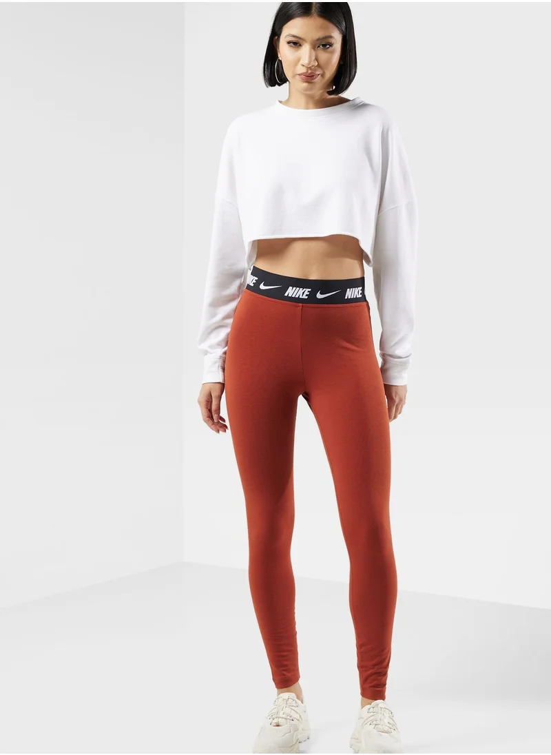 Nike Nsw Club High-Waisted Leggings