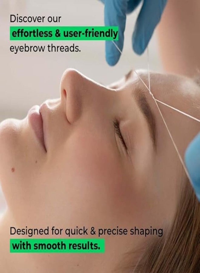 خيط قطني عضوي لإزالة شعر الوجه والحواجب من أورجانيكا، 9 غرام، لإزالة الشعر - بكرة واحدة × 300 متر - Image 4