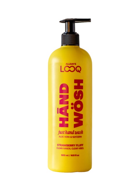 LOOQ Hand Wash - Strawberry Fluff 500ml