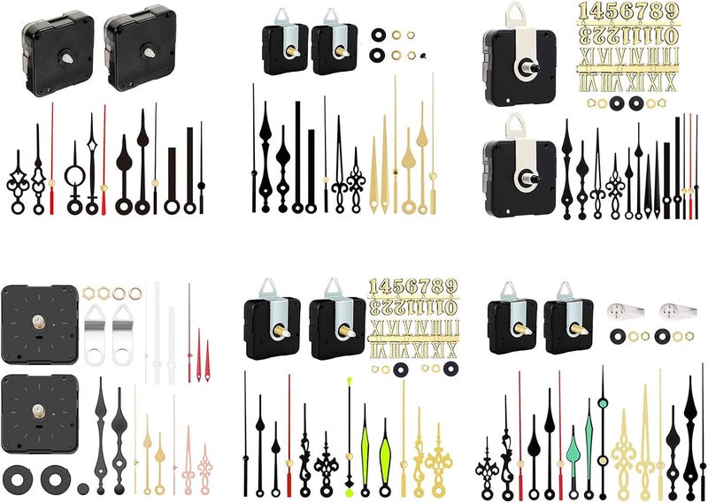 Pendulums Clock Movement Mechanism Quartzs Replacement Long-Shafts Repair Accessories Include Hands Quartzs Clock - Image 3